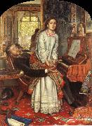 William Holman Hunt The Awakening Conscience oil painting picture wholesale
